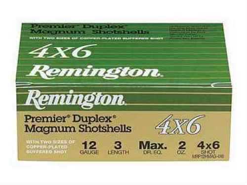 12 Gauge 10 Rounds Ammunition Remington 2 3/4" 1 1/2 oz Lead #4